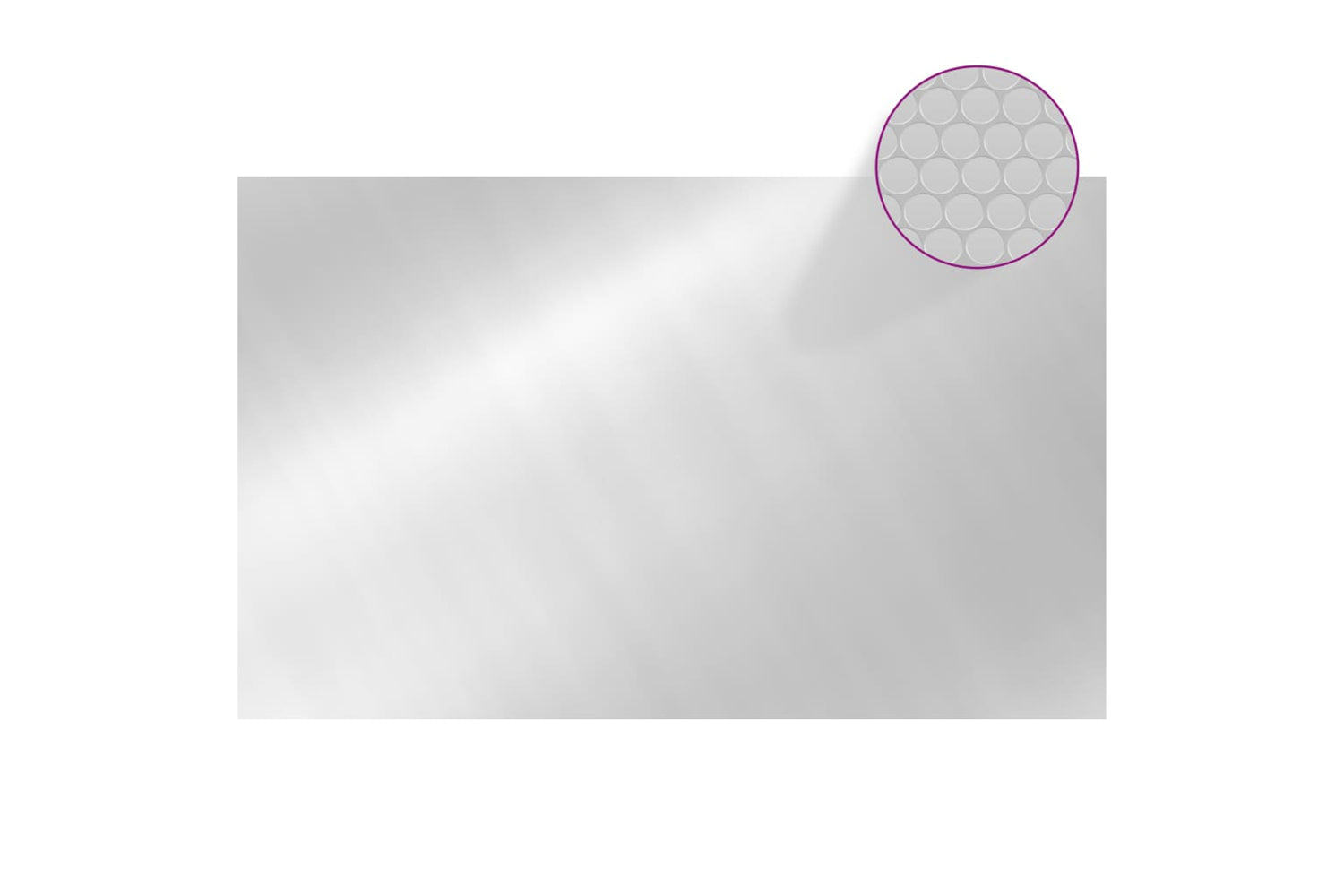 vidaXL 93103 Rectangular Pool Cover 800x500cm Pe Silver-3