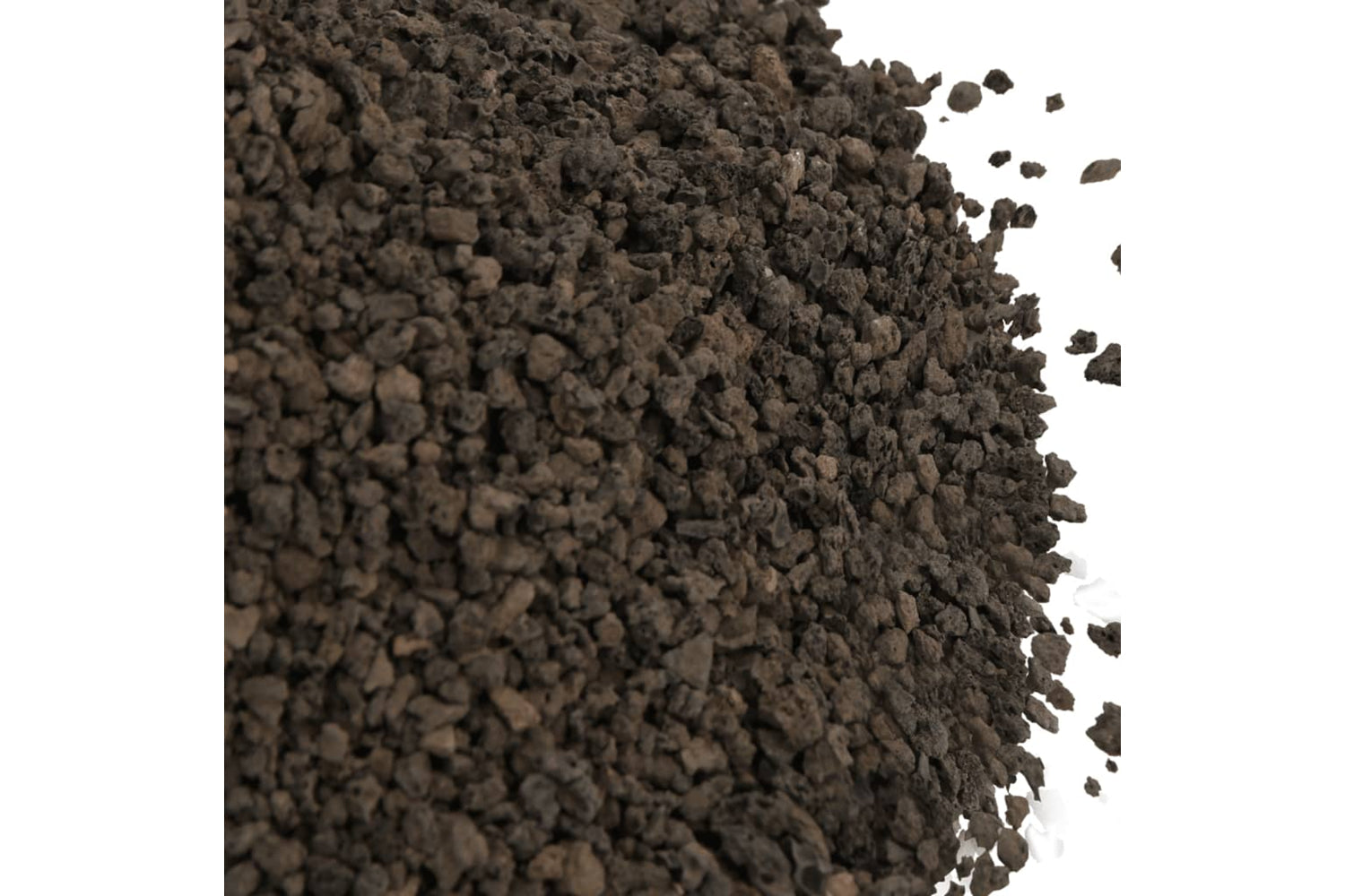 vidaXL 3217156 Aquarium Sand 10 Kg Black 0.2-2mm-4