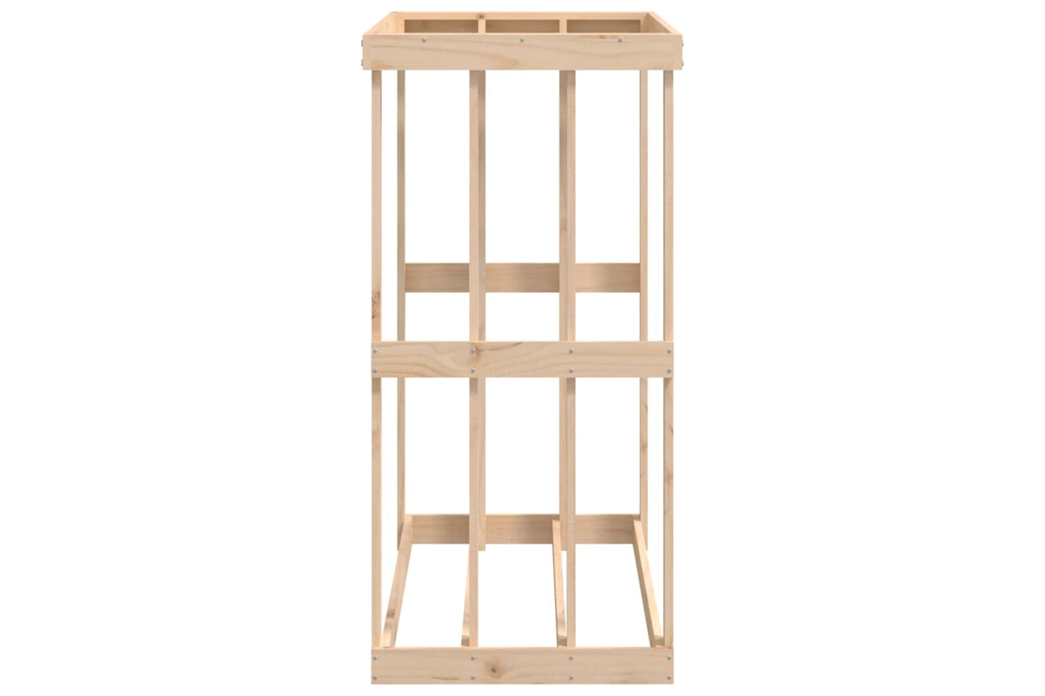 vidaXL 822626 Outdoor Log Holder 108x52x106cm Solid Wood Pine-6