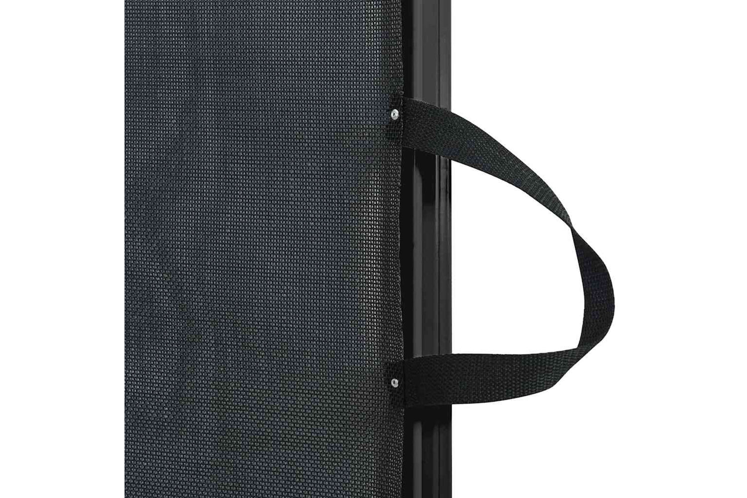 vidaXL 4004131 Retractable Pet Gate Black 82.5x125cm-5
