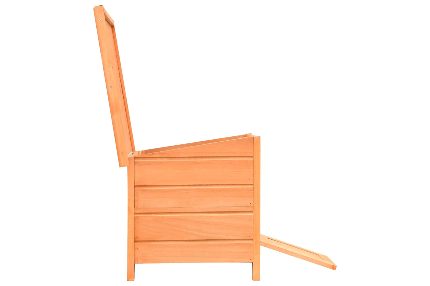vidaXL 170640 Cat House Solid Pine & Fir Wood 50x46x43.5cm-7