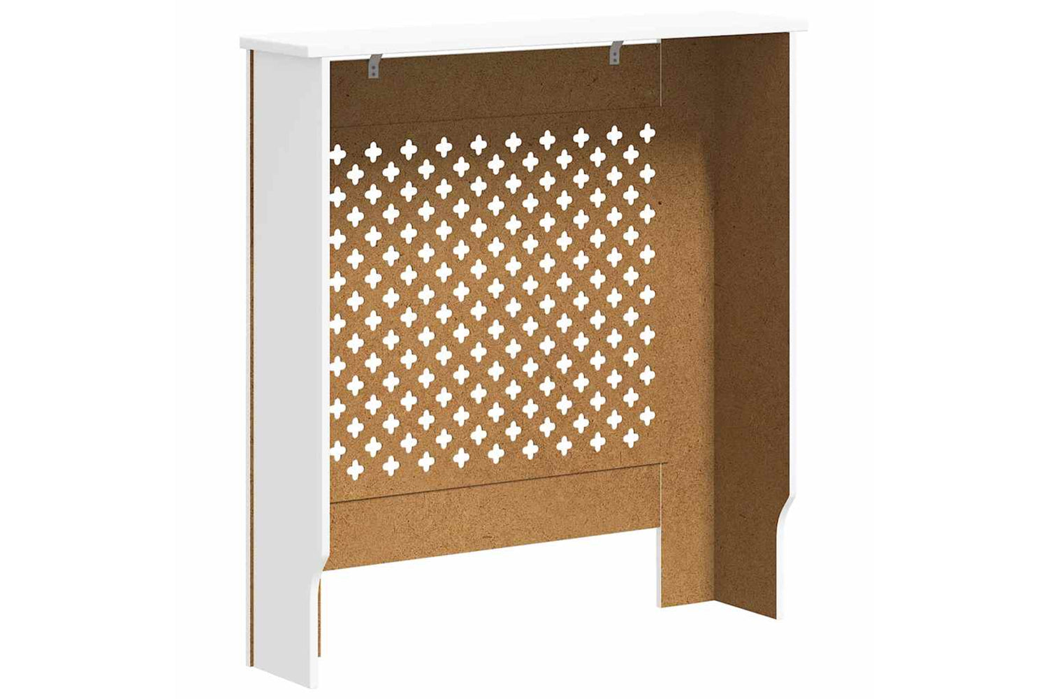 vidaXL Mdf Radiator Cover White 78cm-5