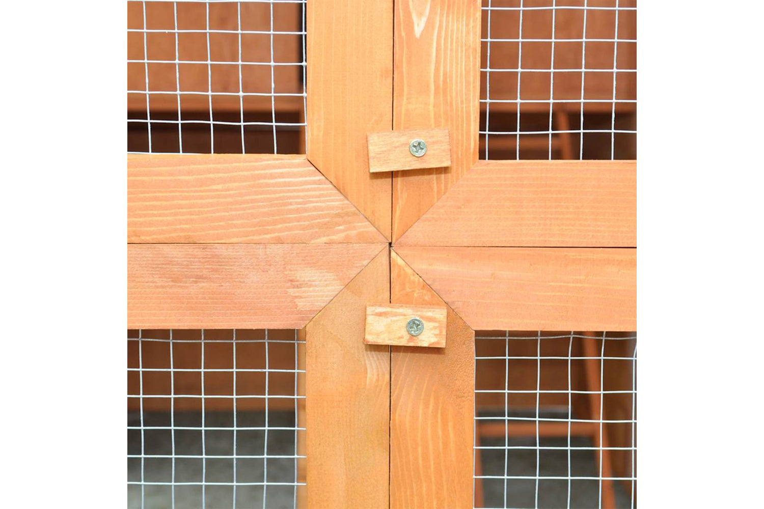 vidaXL 170411 Chicken Coop Wood 295x163x170cm-6