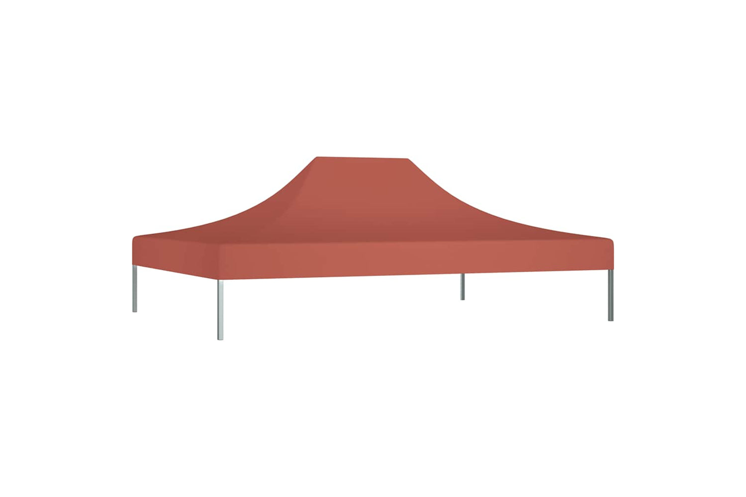 Vidaxl Party Tent Roof 4x3 M Terracotta 270 G/m2-2