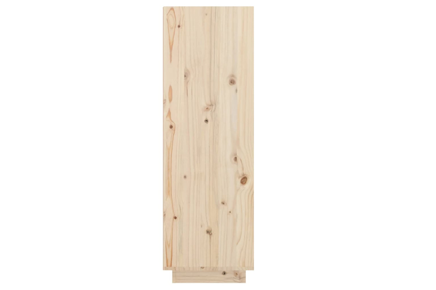 vidaXL Shoe Cabinet 30x34x105cm Solid Wood Pine-3