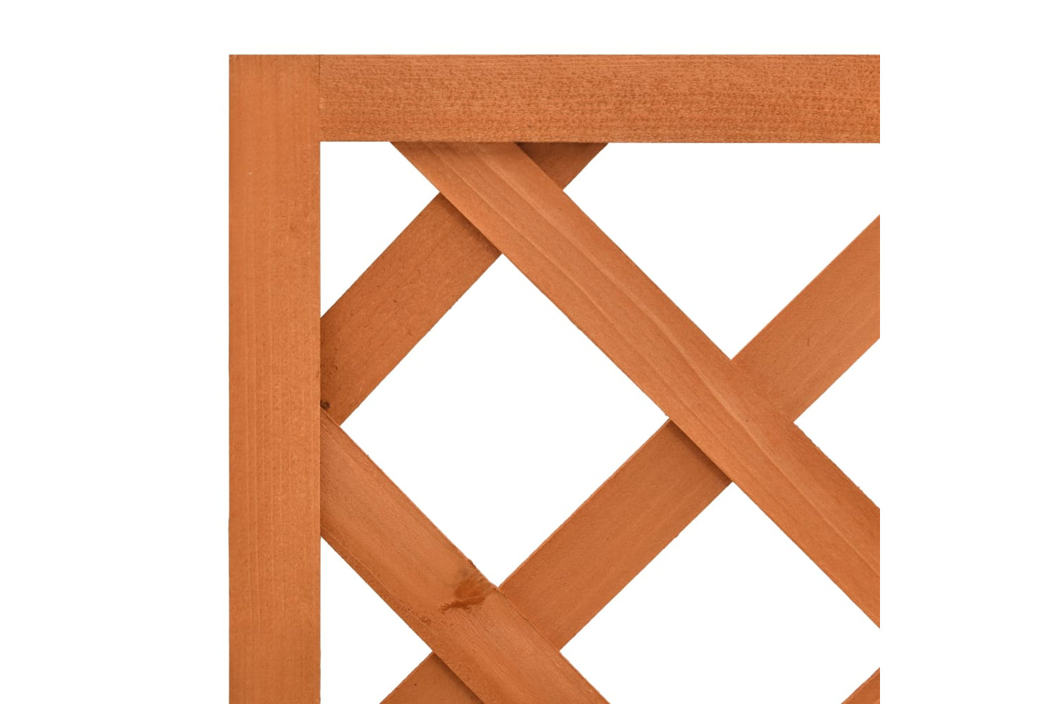 vidaXL 314830 Garden Trellis Planter Orange 50x25x90cm Solid Firwood-5