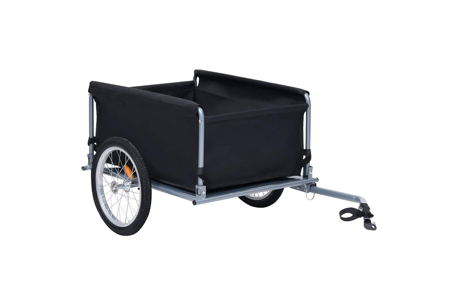 Vidaxl Bike Trailer Black And Red 65 Kg-3