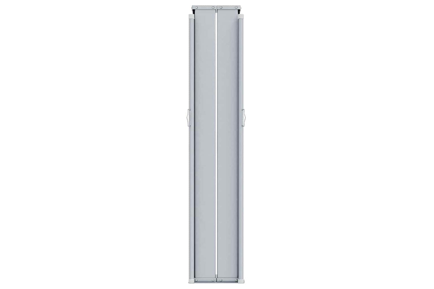 vidaXL 318055 Retractable Side Awning Cream 117x1200cm-3