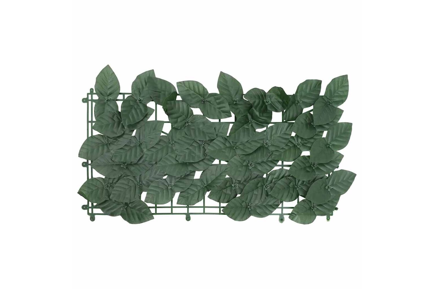 vidaXL 315484 Balcony Screen With Dark Green Leaves 400x75cm-2