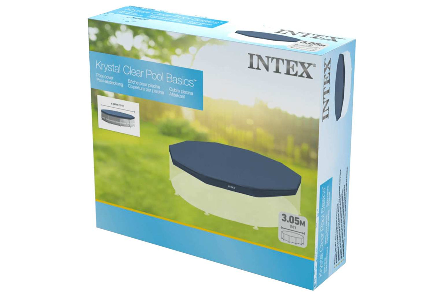 Intex 91509 Intex Pool Cover Round 305 Cm 28030-2