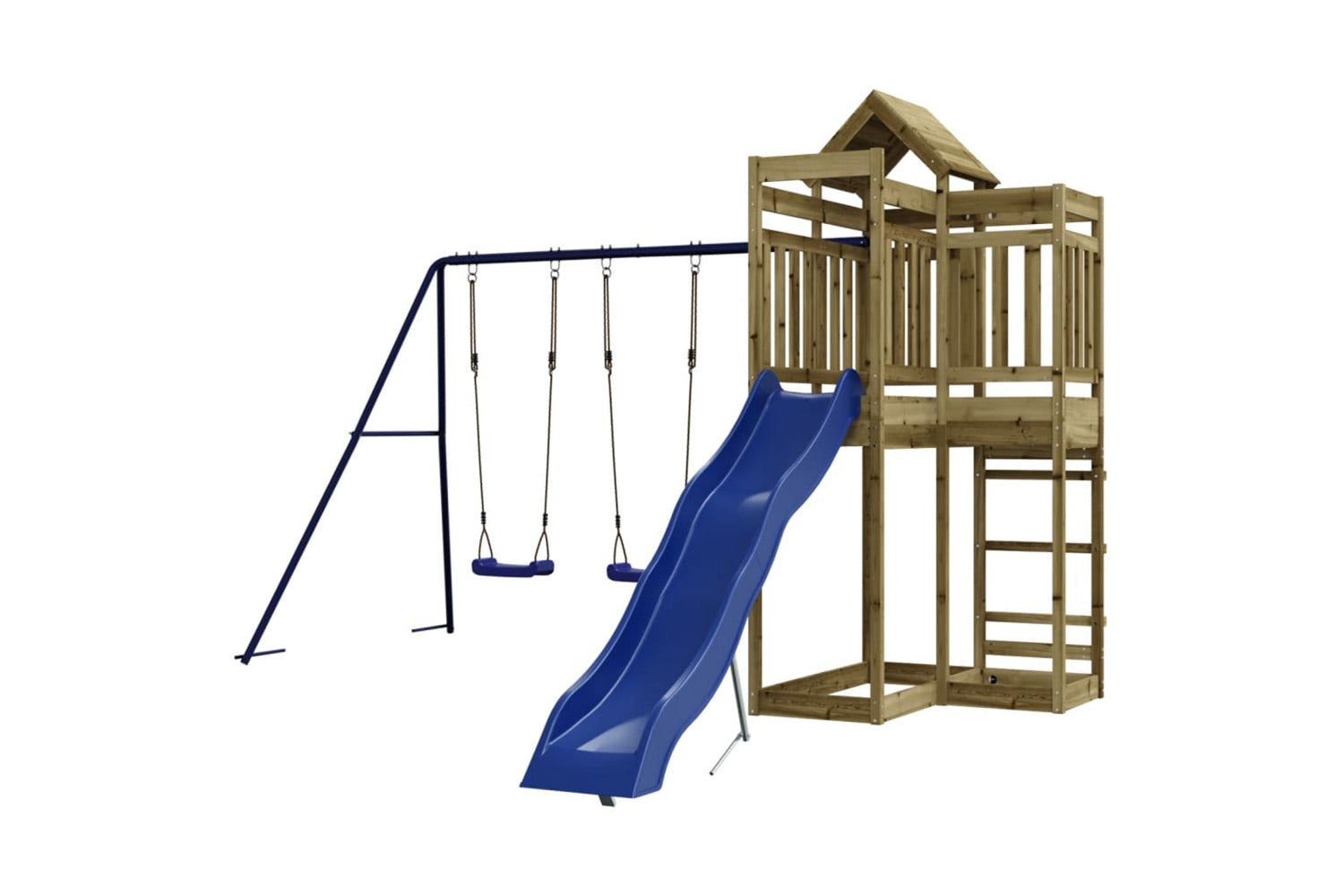 Vidaxl 3156888 Outdoor Playset Impregnated Wood Pine-3