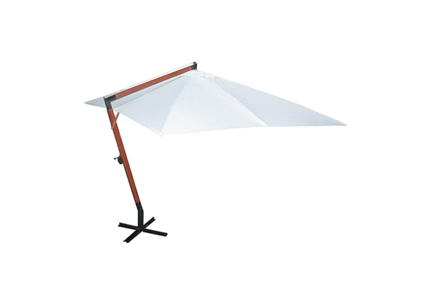 vidaXL 40081 Parasol 300 X 400cm White-2