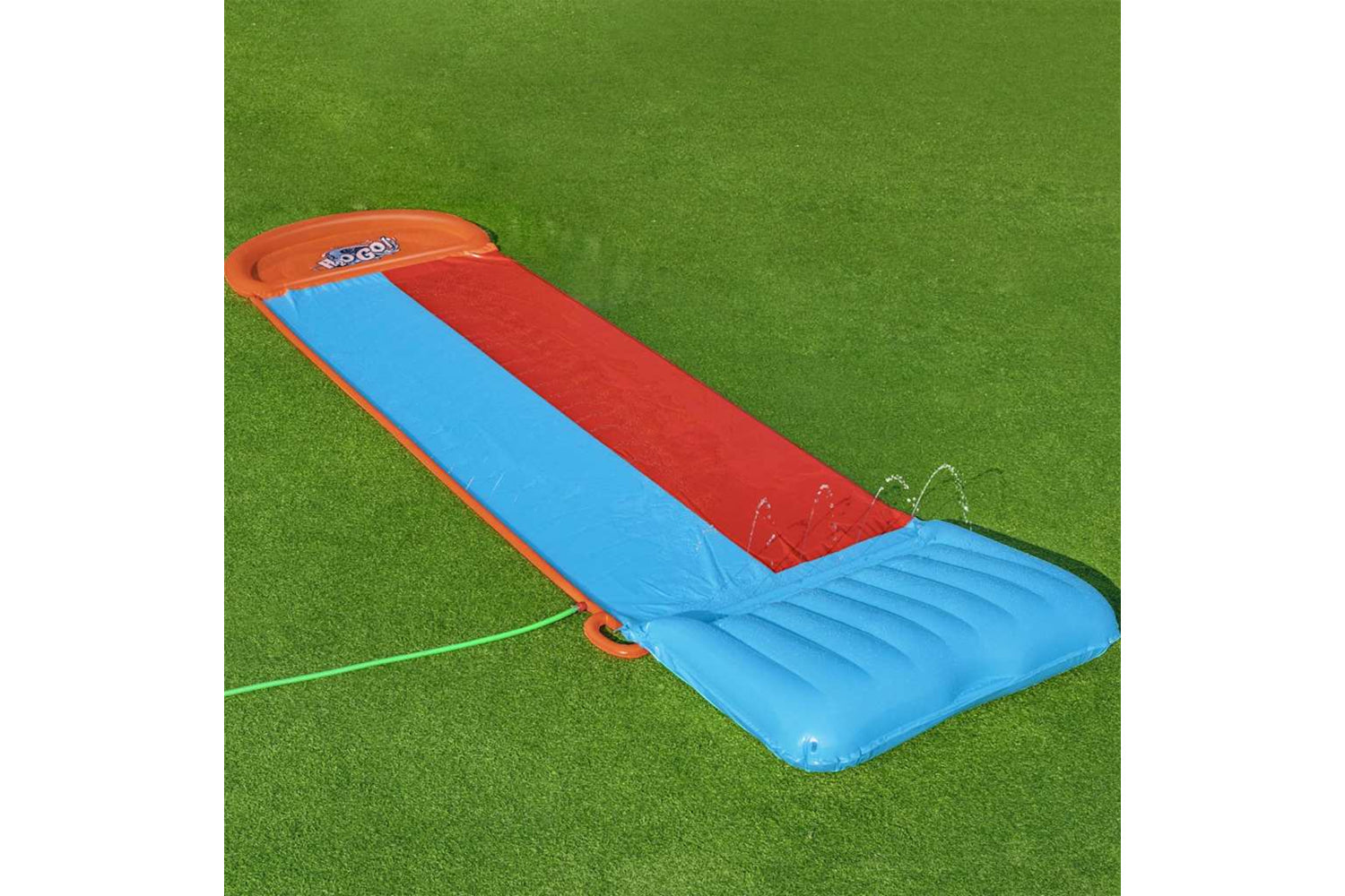 Bestway 93320 H2ogo Water Slide Tsunami Splash Ramp Double Slide-6