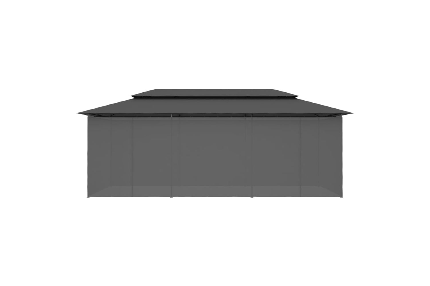vidaXL 47966 Gazebo With Curtains 600x298x270cm Anthracite-5