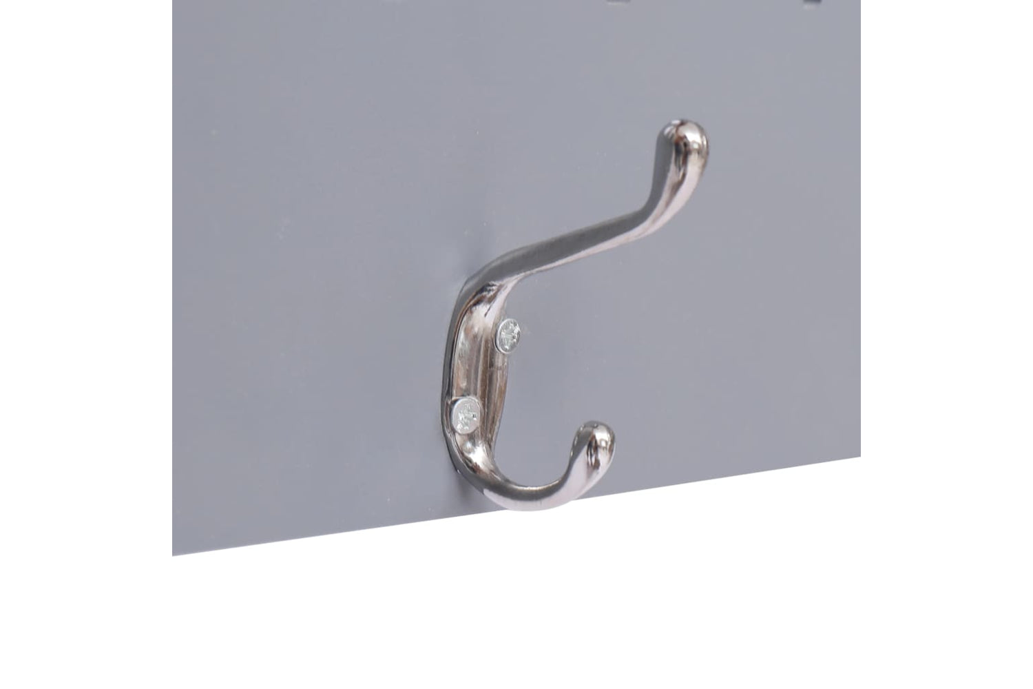 vidaXL 284246 Wall Mounted Coat Rack Family Grey 74x29.5cm-4
