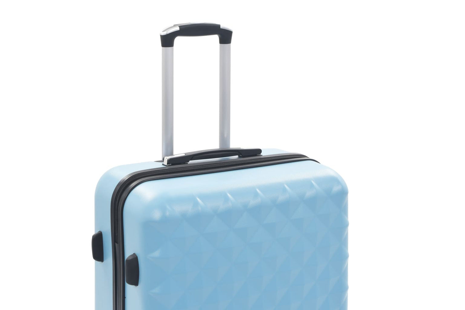 Vidaxl 91889 Hardcase Trolley Set 3 Pcs Blue Abs-7