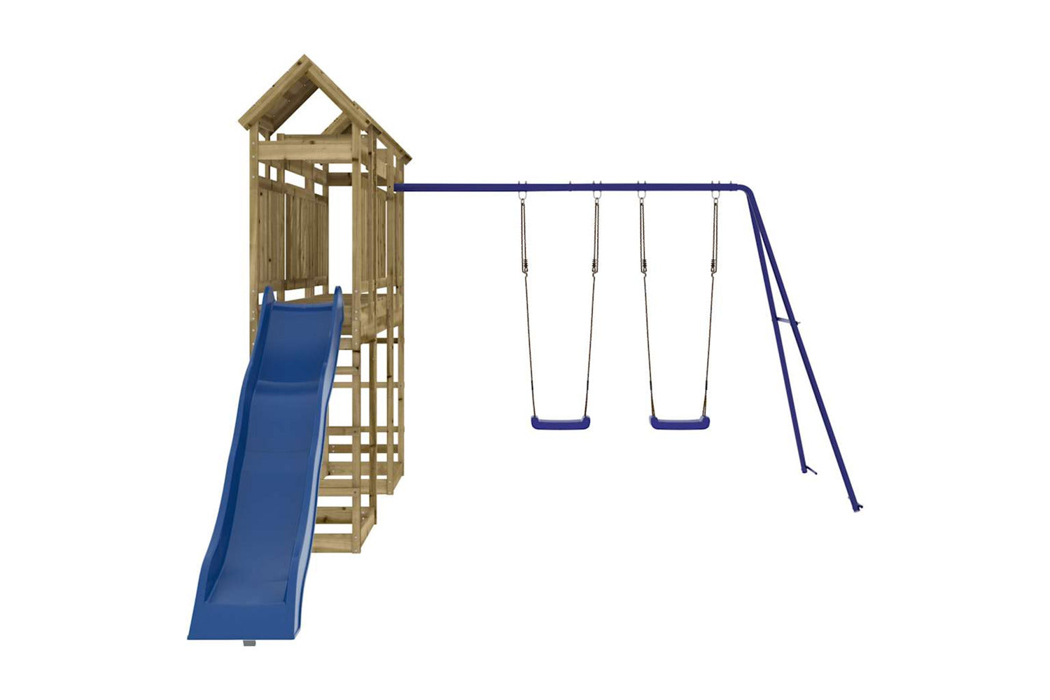 Vidaxl 3156957 Outdoor Playset Impregnated Wood Pine-3