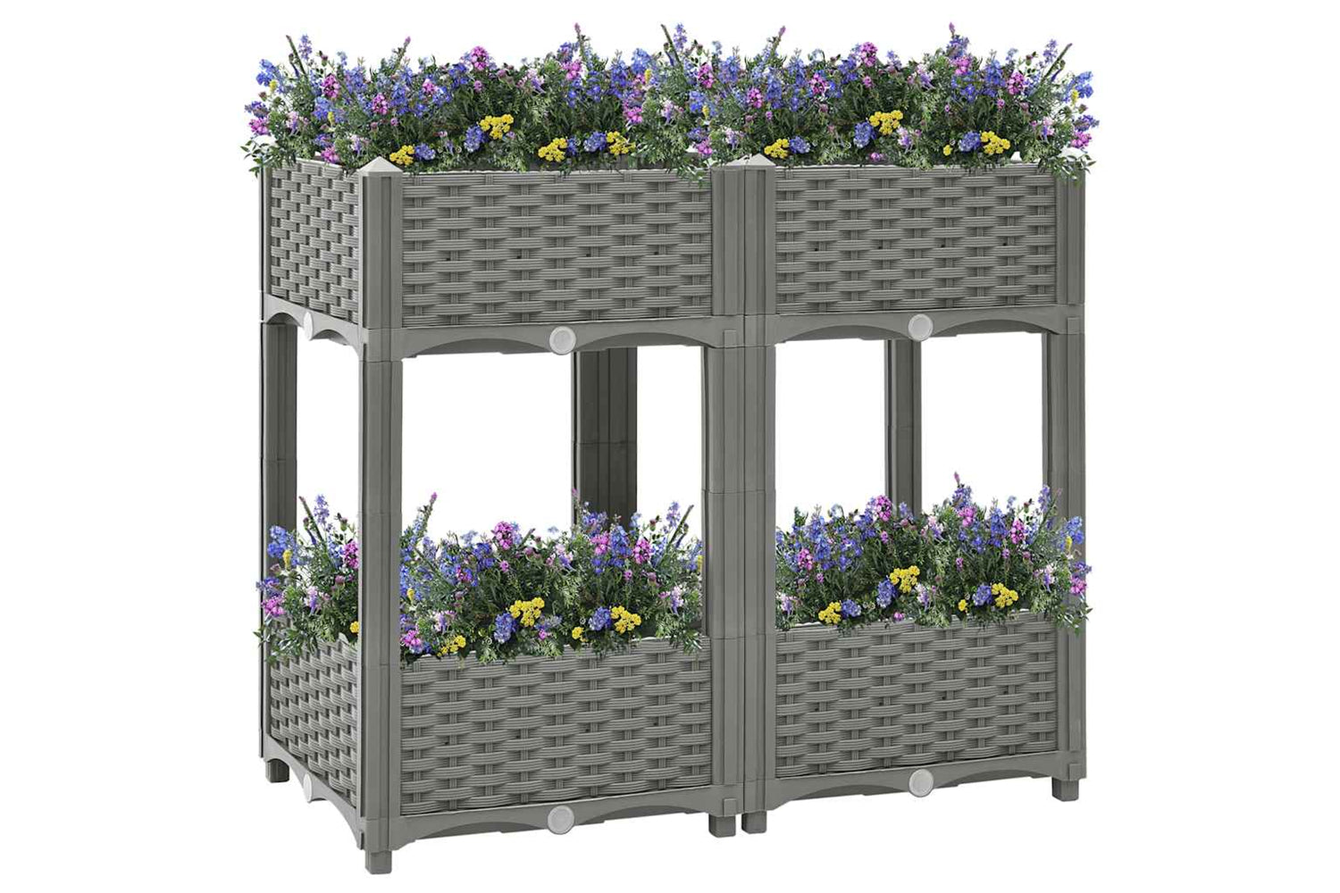 vidaXL 153298 Raised Bed 80x40x71cm Polypropylene-2
