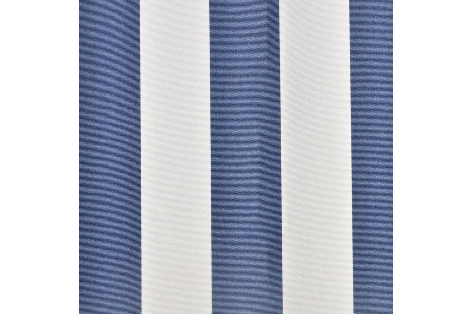 vidaXL 143699 Awning Top Sunshade Canvas Blue & White 350x250cm-3