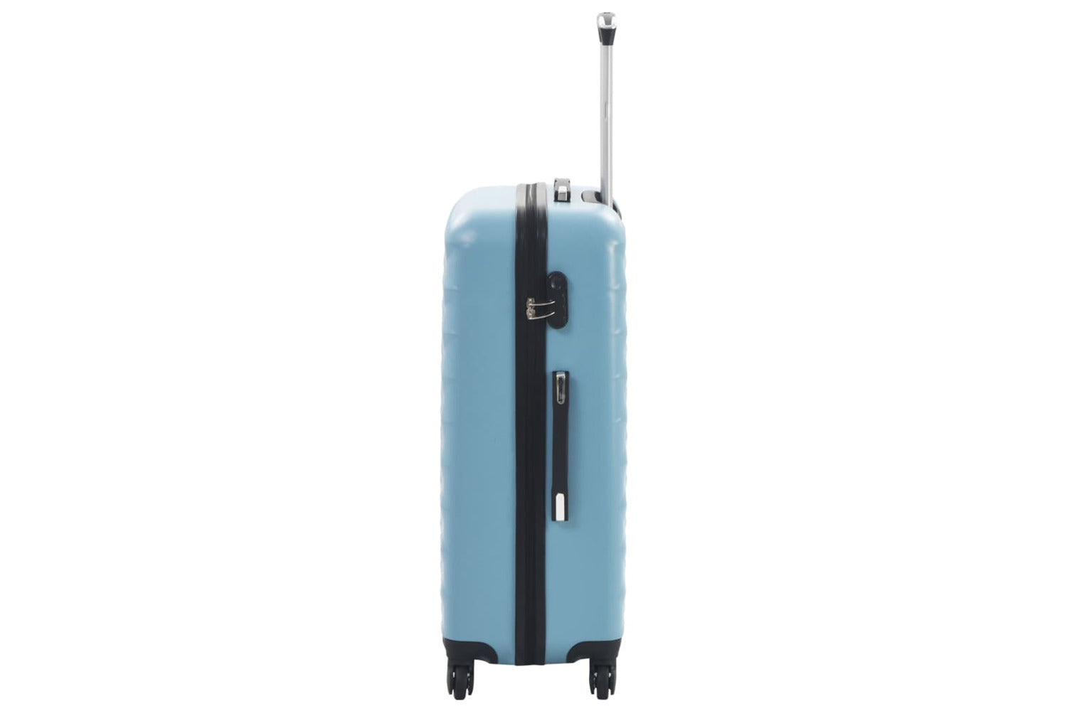 Vidaxl 91889 Hardcase Trolley Set 3 Pcs Blue Abs-5