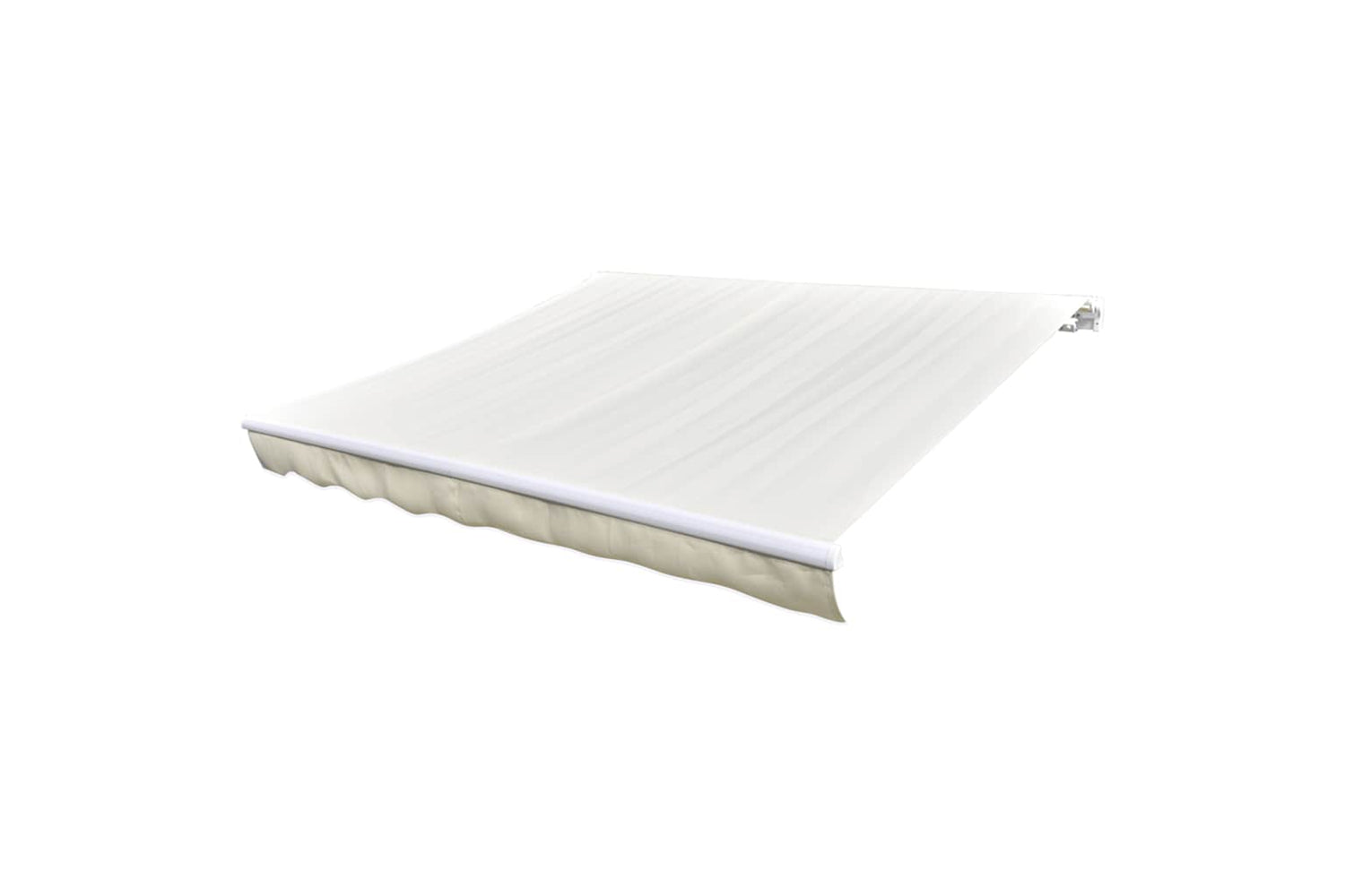 vidaXL 143704 Awning Top Sunshade Canvas Cream 500x300cm-2