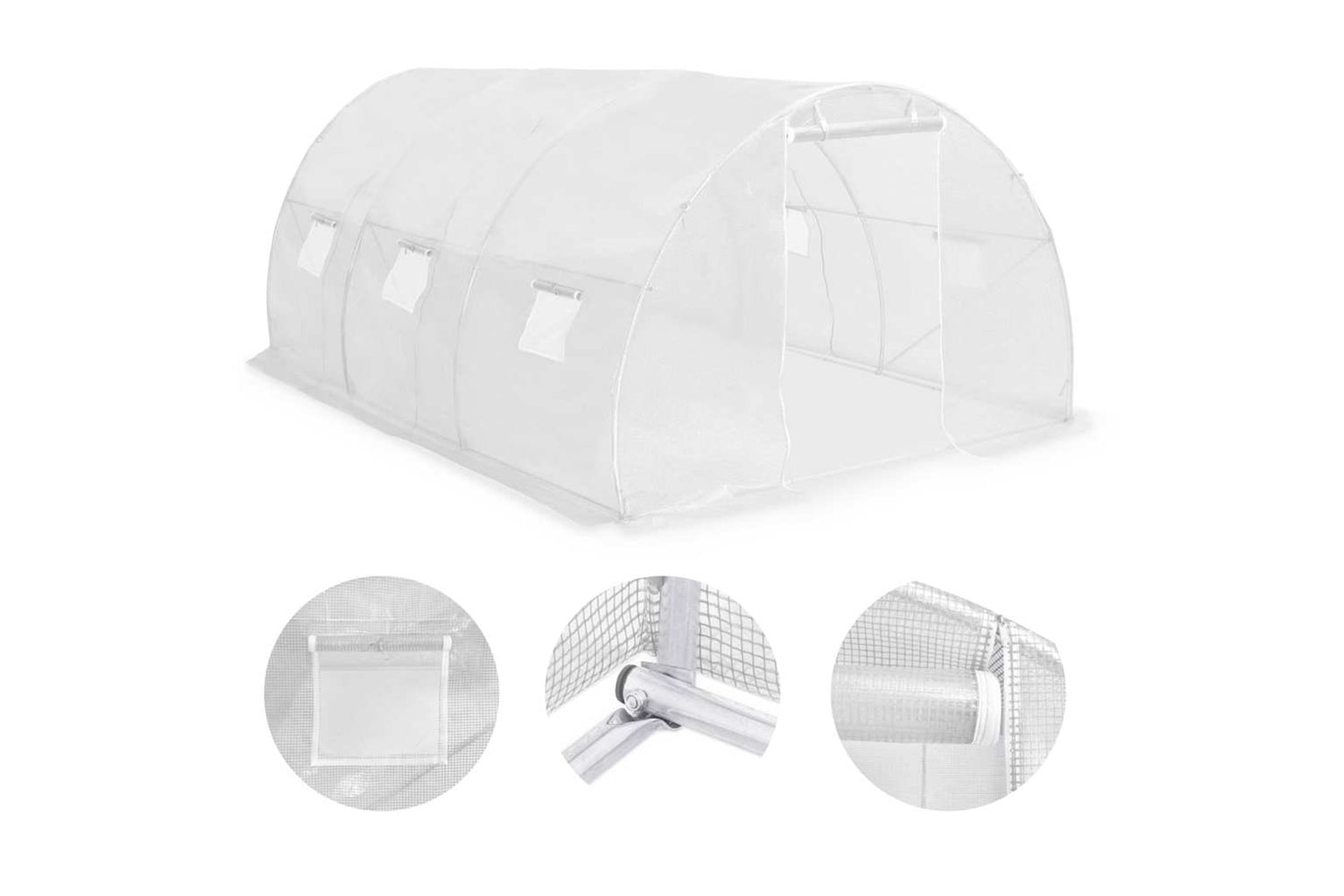 vidaXL 45750 Greenhouse 13.5mÂ² 450x300x200cm-5