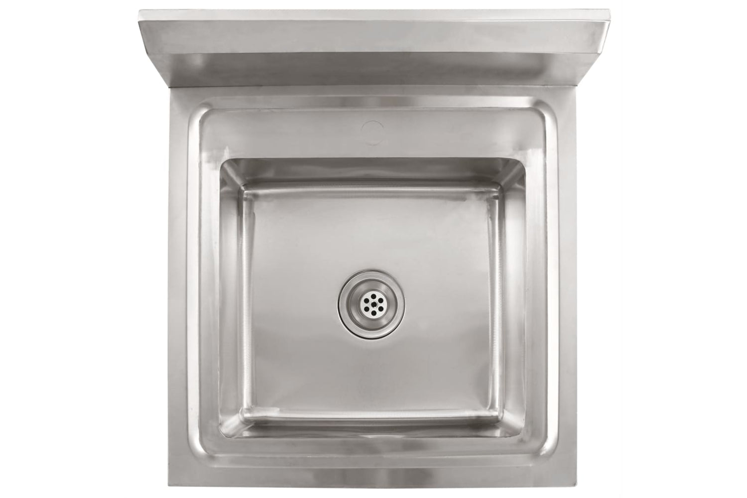 Vidaxl Kitchen Sink Single Basin Stainless Steel-5
