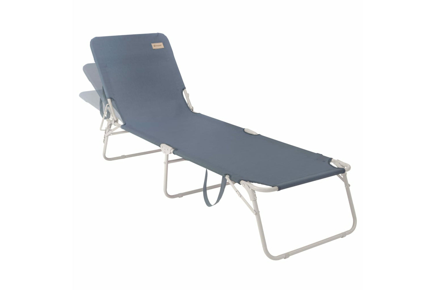 Outwell 428238 Folding Sunlounger Tenby Ocean Blue-2