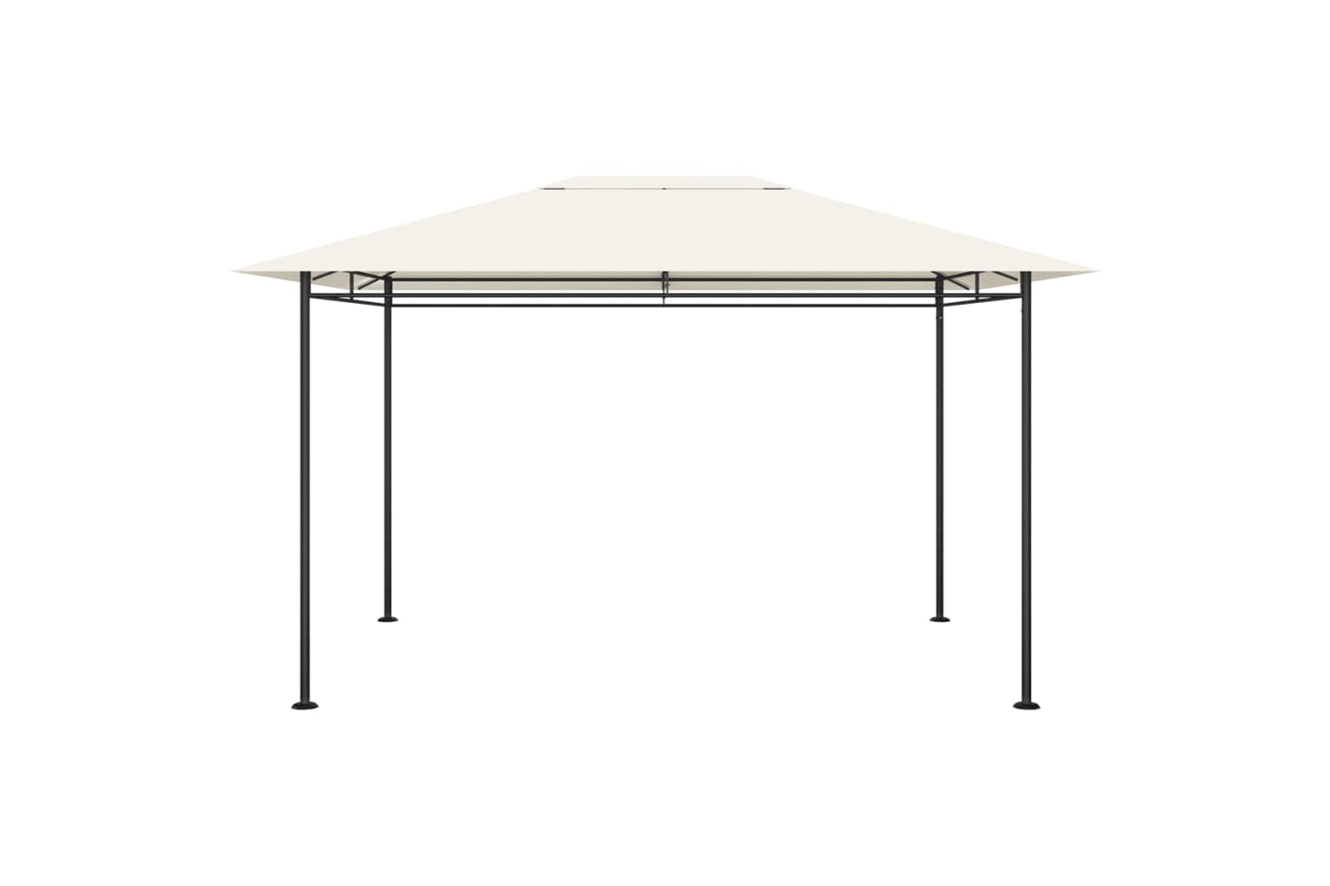 vidaXL 313921 Gazebo 384x281x270cm Cream 180 G/mÂ²-2