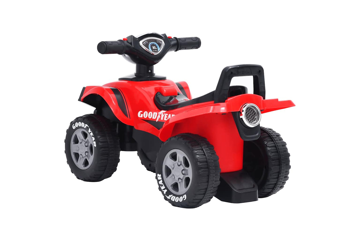 Vidaxl Children's Ride-on Quad Good Year Red-4