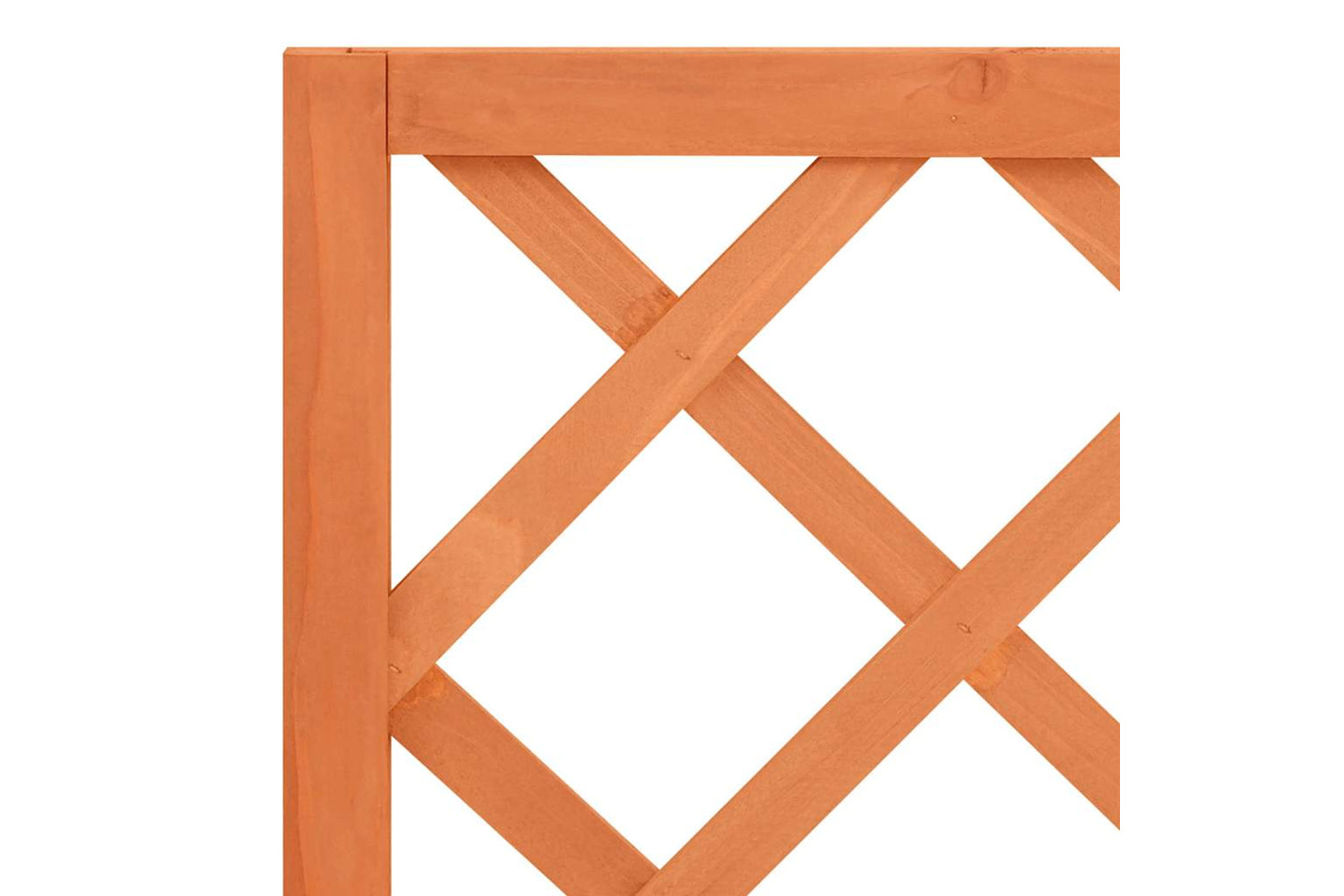 vidaXL 316426 Garden Trellis Planter Brown 70x30x135cm Solid Firwood-5