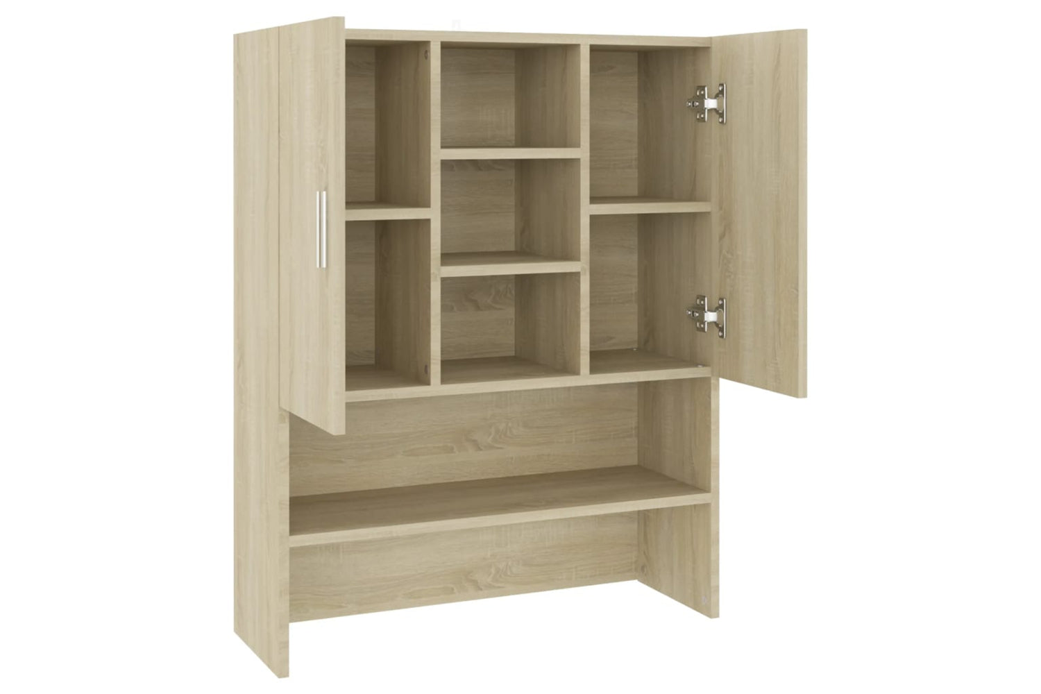 vidaXL 808389 Washing Machine Cabinet Sonoma Oak 70.5x25.5x90cm-4