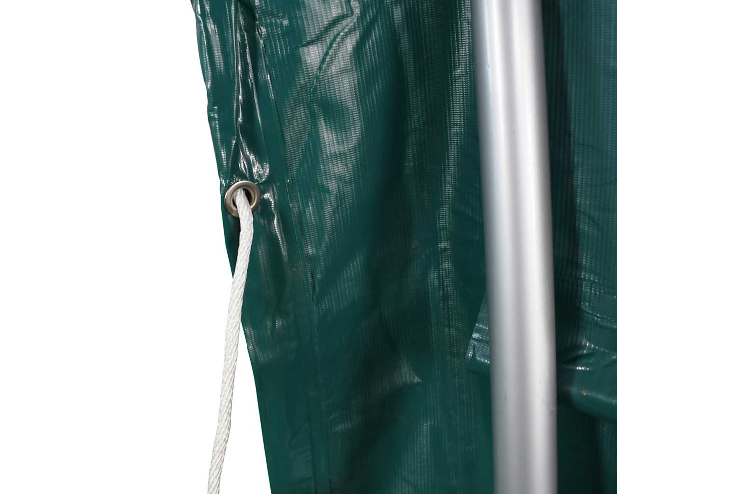 Vidaxl 3056433 Livestock Tent Pvc 3.7x3.7 M Green-6