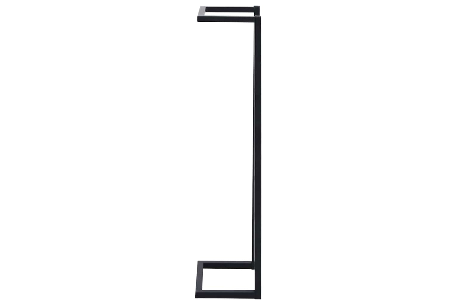 vidaXL 325918 Towel Rack Black 25x20x95cm Iron-4