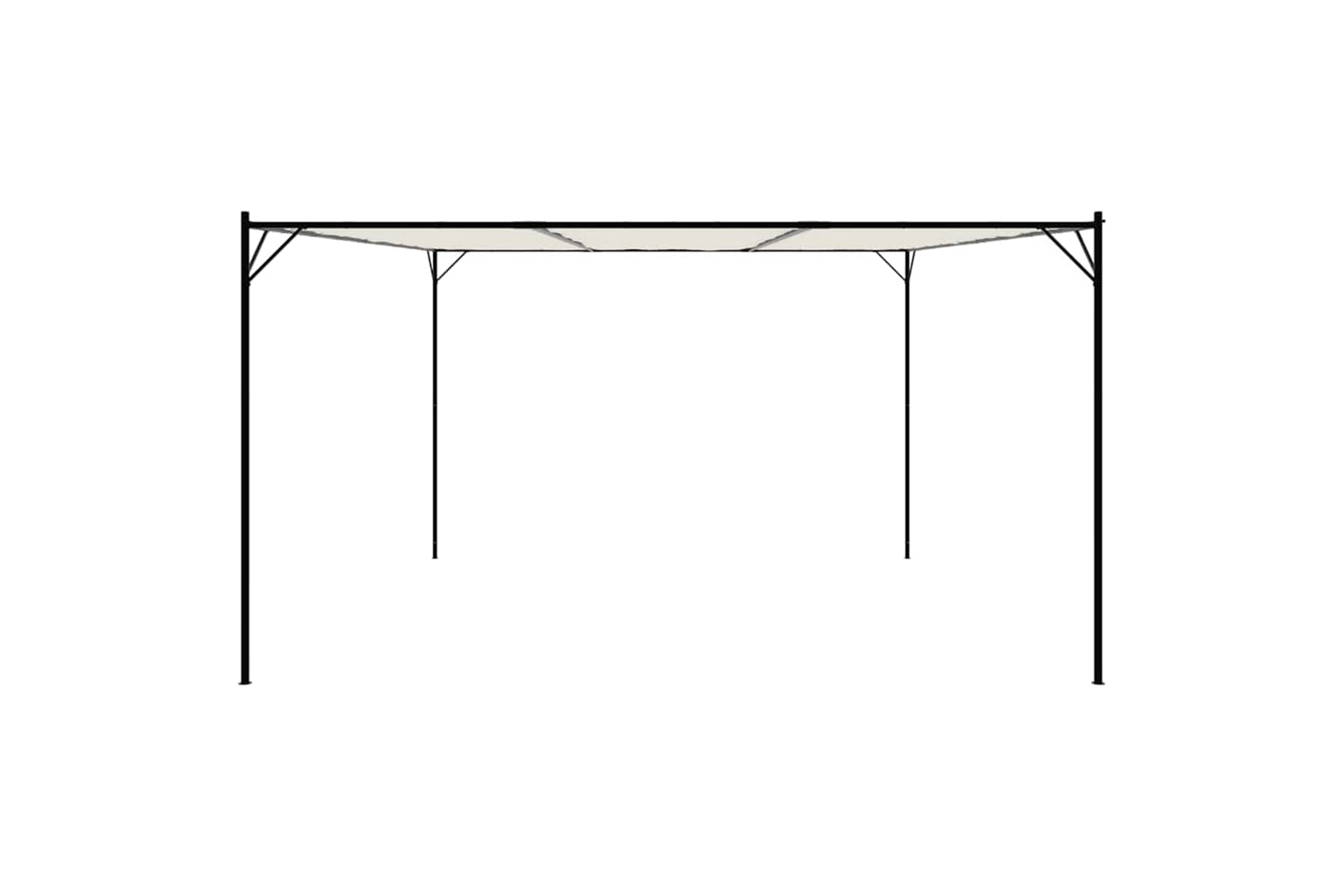 Vidaxl 362464 Gazebo White 4x4 M 180 G/mâ² Fabric And Steel-3