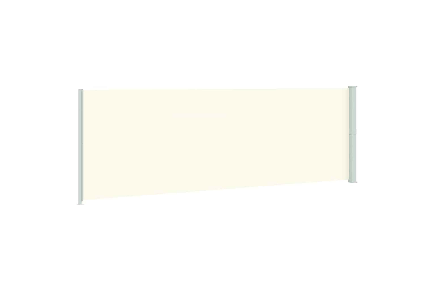 vidaXL 317971 Patio Retractable Side Awning 200x600cm Cream-5