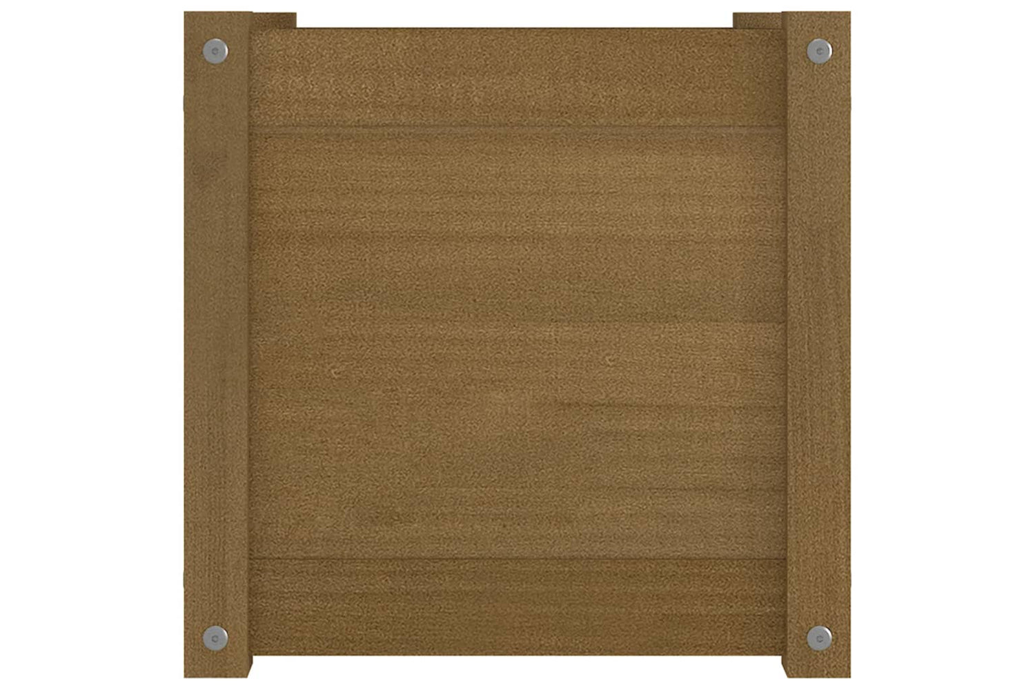 vidaXL 810540 Garden Planter Honey Brown 40x40x40cm Solid Pinewood-4