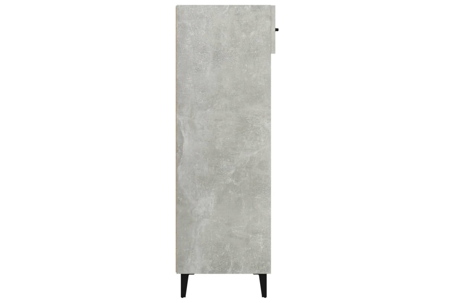 vidaXL 812793 Shoe Cabinet Concrete Grey 60x35x105cm Engineered Wood-7