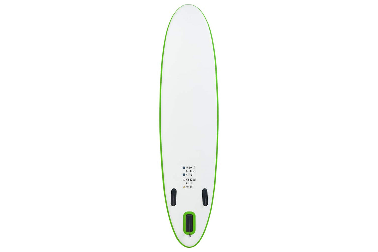 Vidaxl Inflatable Stand Up Paddle Board Set Green And White-3