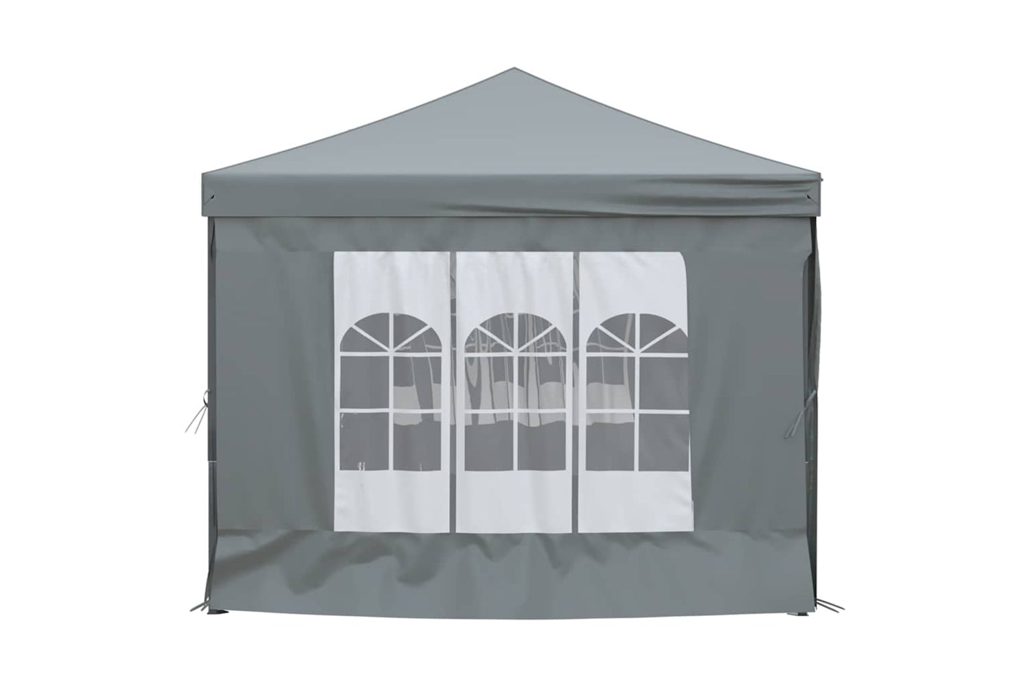 Vidaxl 93544 Folding Party Tent With Sidewalls Anthracite 3x6 M-3