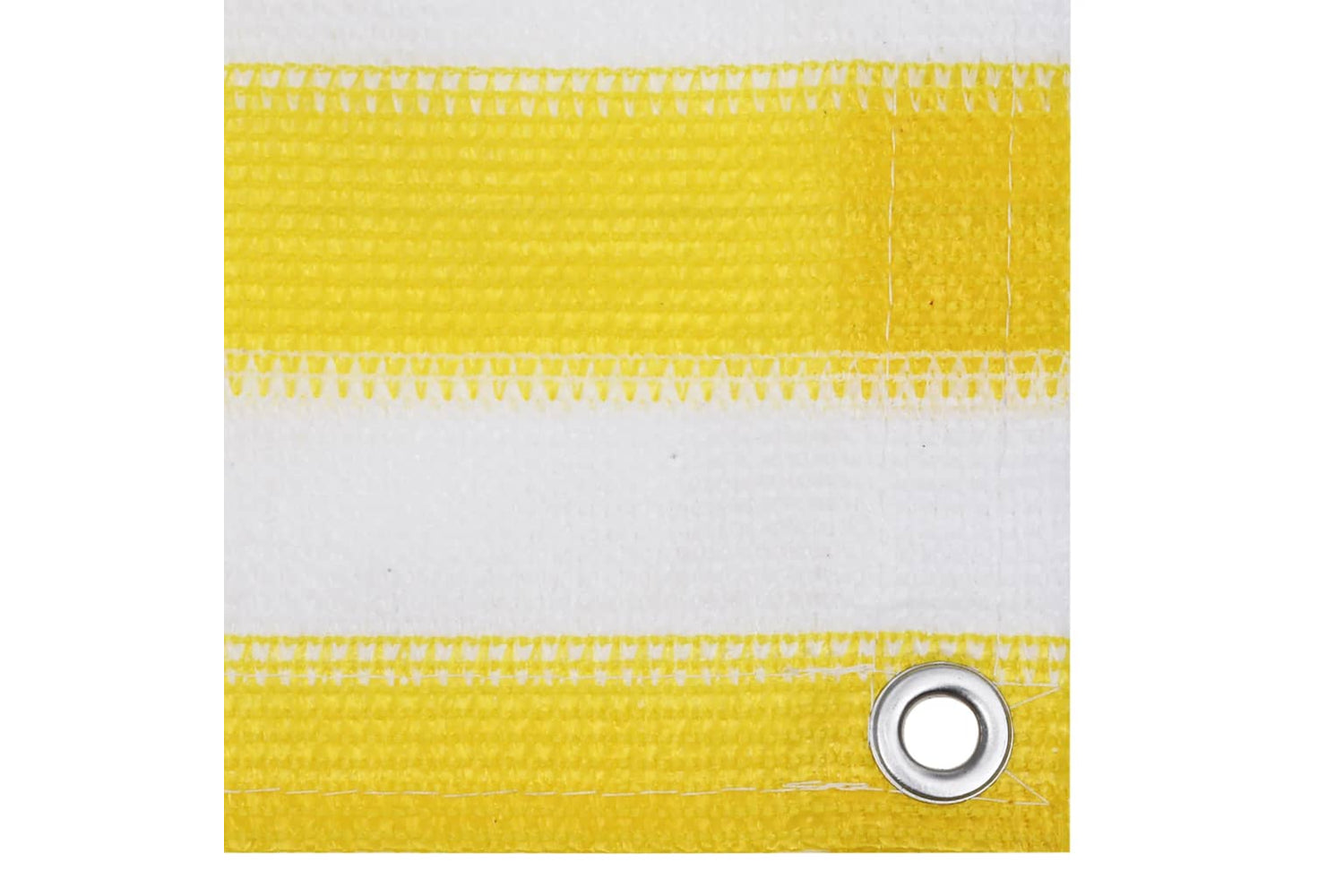 vidaXL 310883 Balcony Screen Yellow And White 120x600cm Hdpe-3