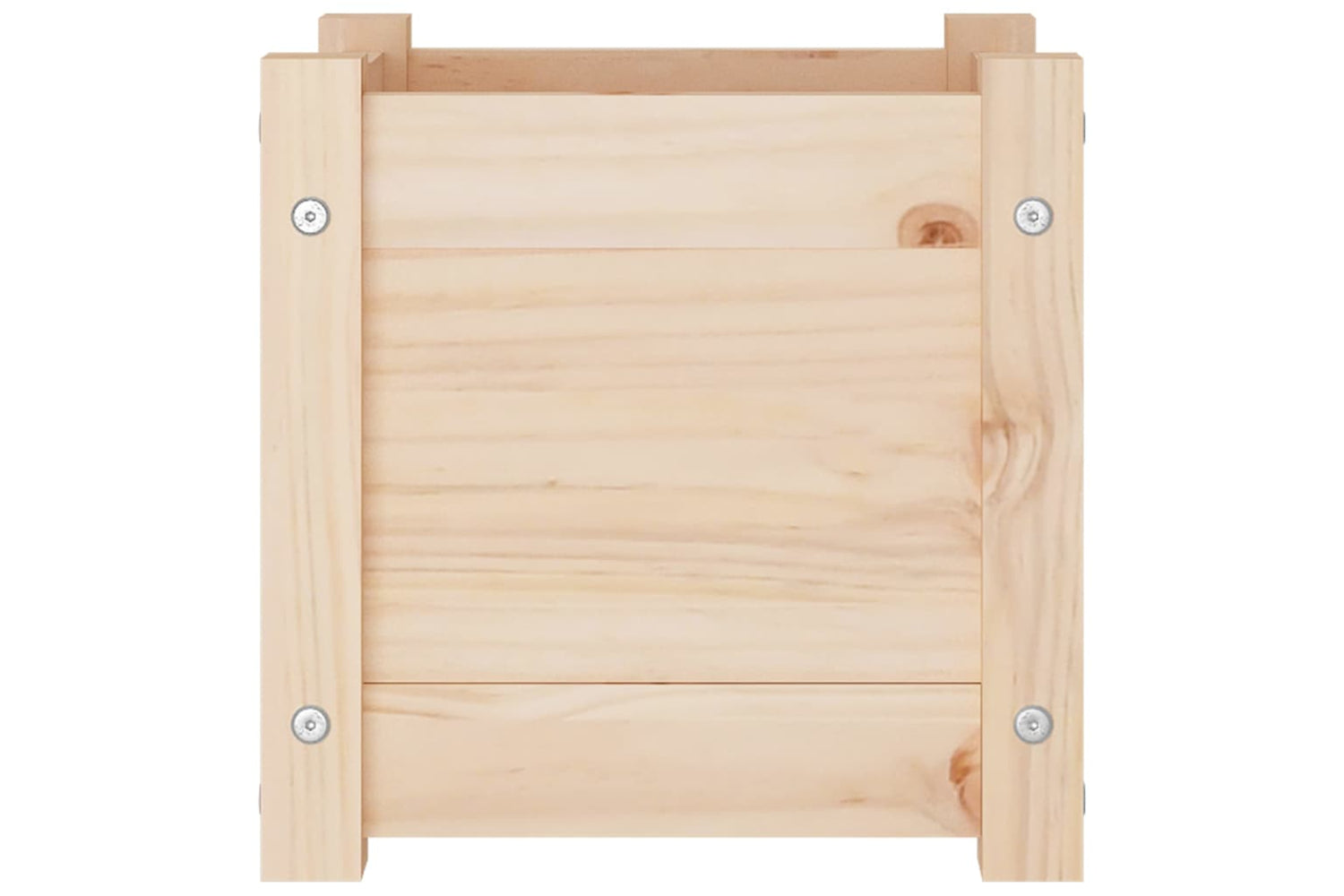 vidaXL 810523 Garden Planters 2 Pcs 31x31x31cm Solid Pinewood-4