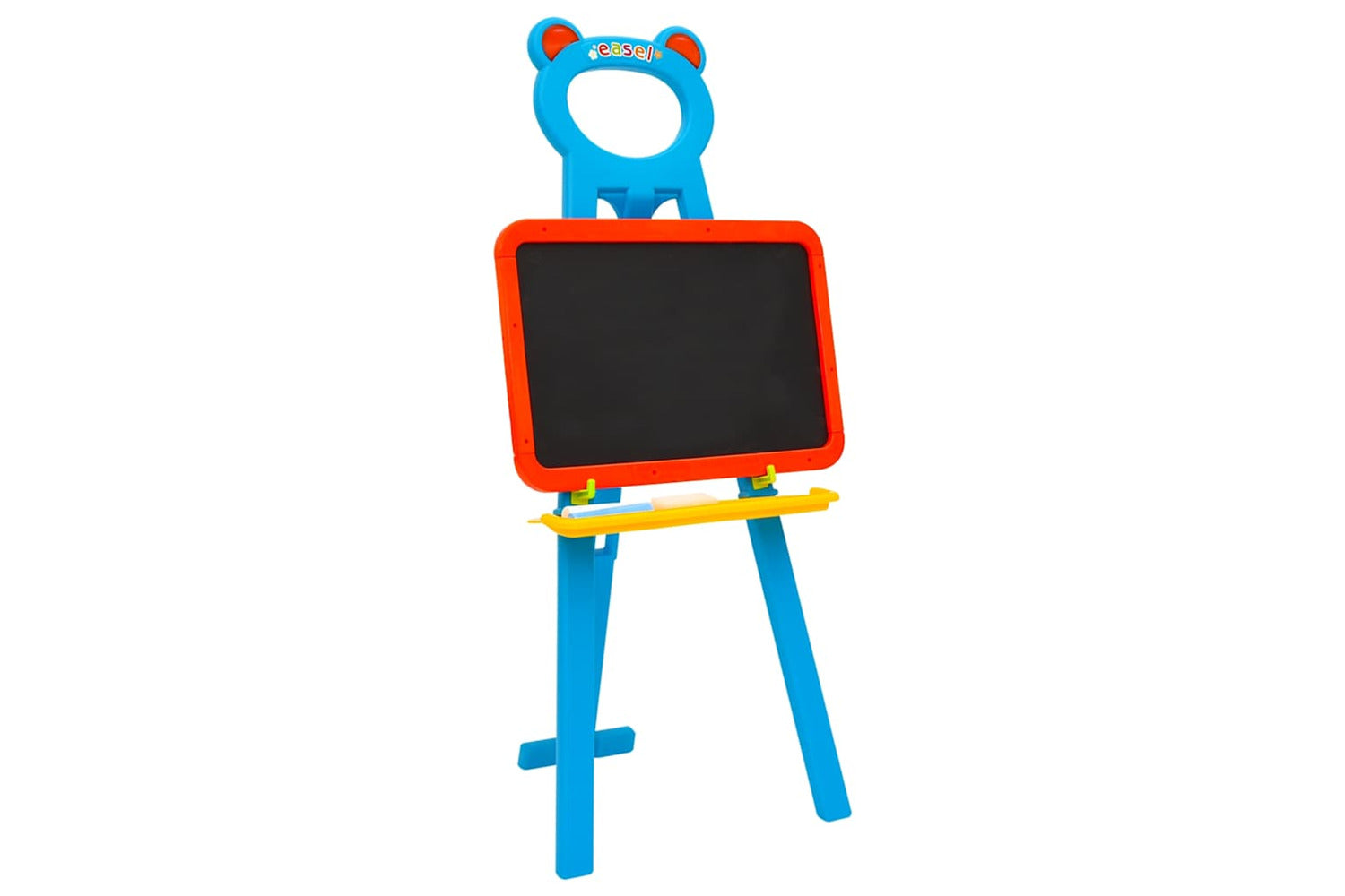 Vidaxl 2-1 Children Easel With Chalkboard And Whiteboard-3