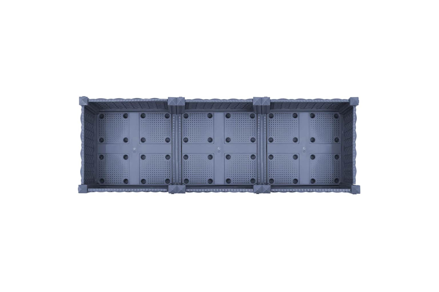 vidaXL 310407 Raised Bed 120x40x71cm Polypropylene-4