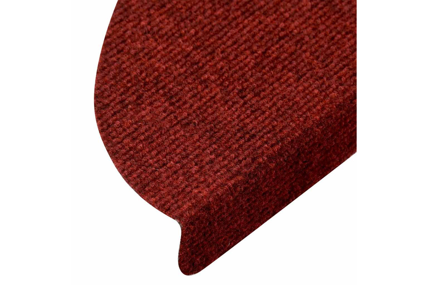 vidaXL 149683 Self-adhesive Stair Mats 10 Pcs Red 56x17x3cm Needle Punch-6