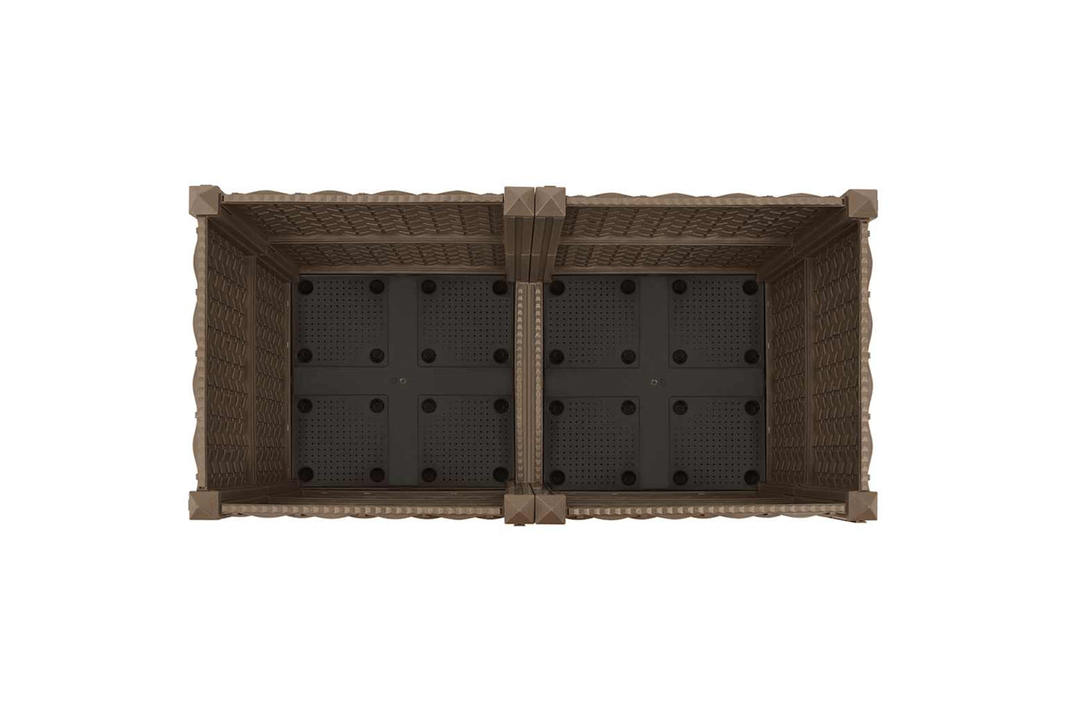 vidaXL Raised Bed 80x40x38cm Polypropylene-6