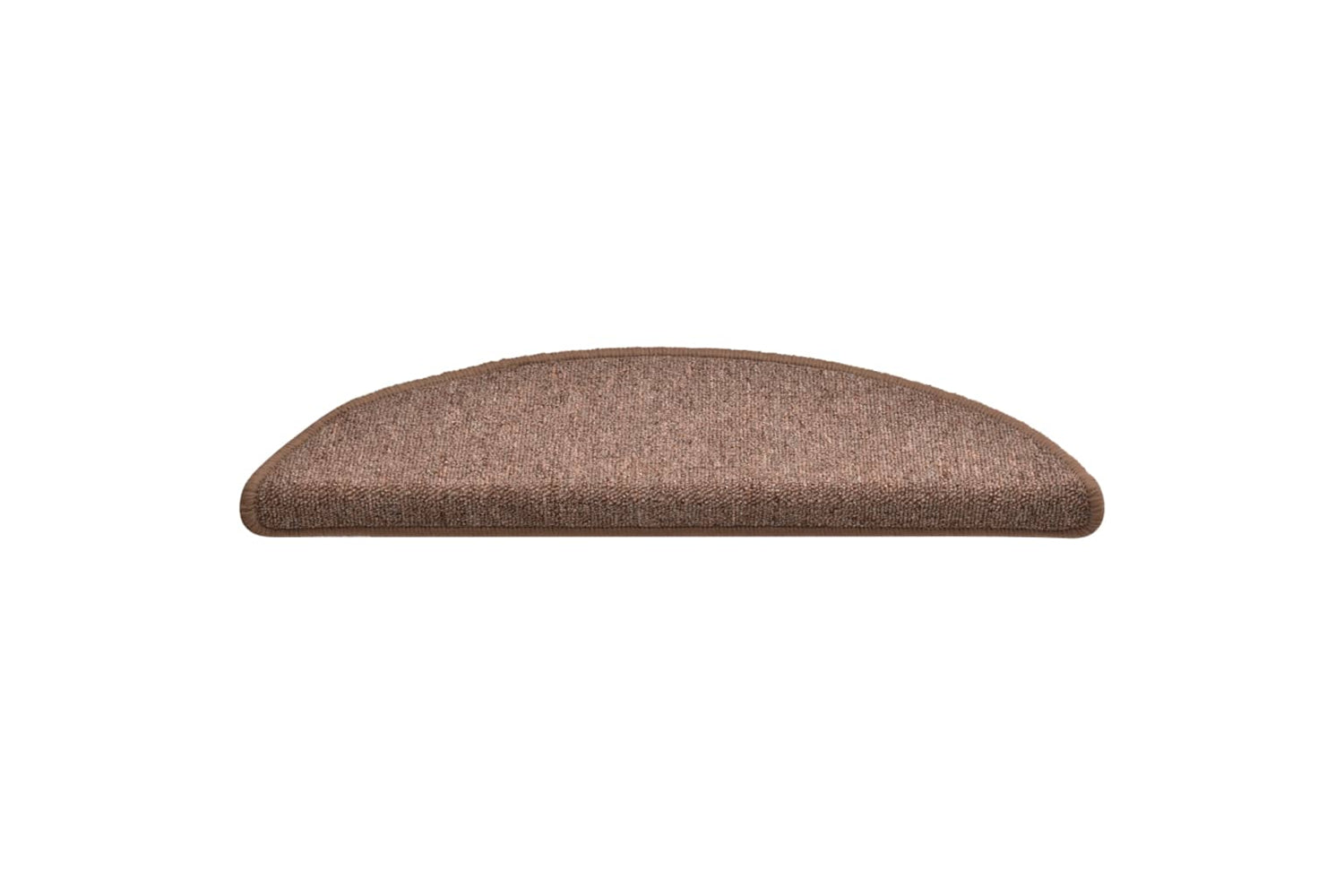 vidaXL 322366 Carpet Stair Treads 15 Pcs Brown 56x17x3cm-4