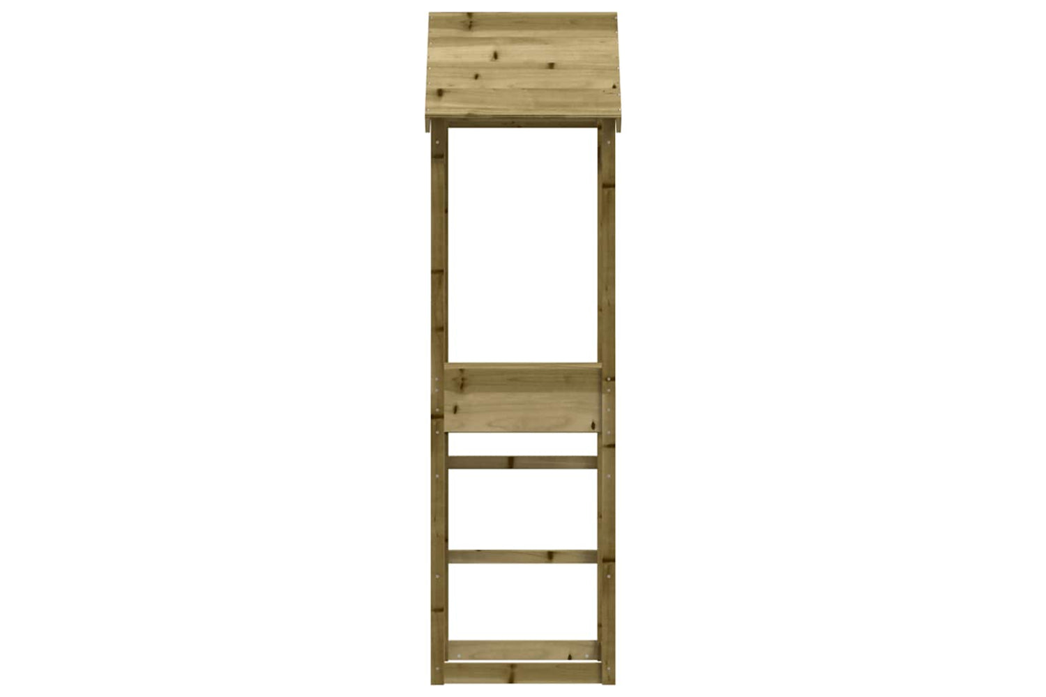 Vidaxl Play Tower 53x46.5x194 Cm Impregnated Wood Pine-4