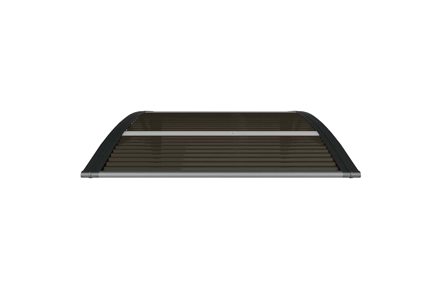 vidaXL 153590 Door Canopy Black 100x80cm Polycarbonate-3
