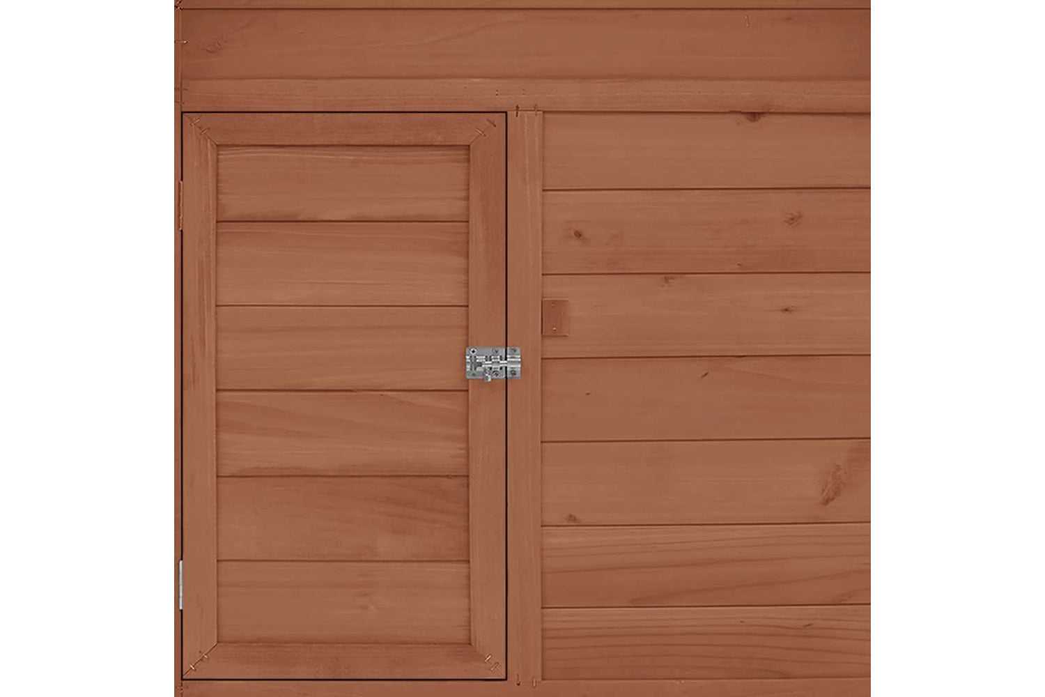 Vidaxl Chicken Coop Mocha And White 150x96x110 Cm Solid Firwood-6